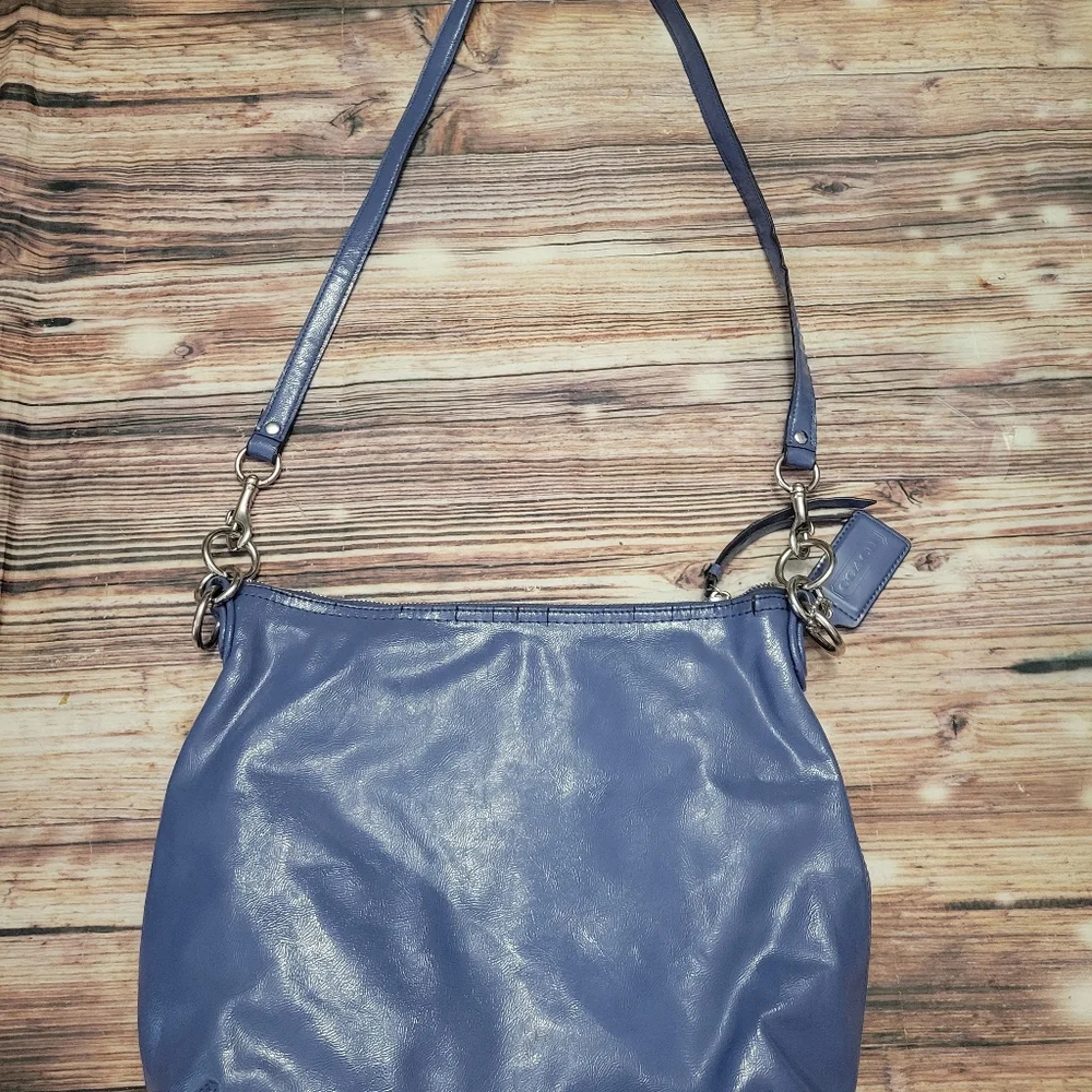 Coach  Daisy Liquid Gloss Patent Leather Crossbody